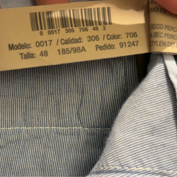 Massimo Dutti Khaki Chinos / Pants Casual Fit Size 38 Men’s - Picture 10 of 12